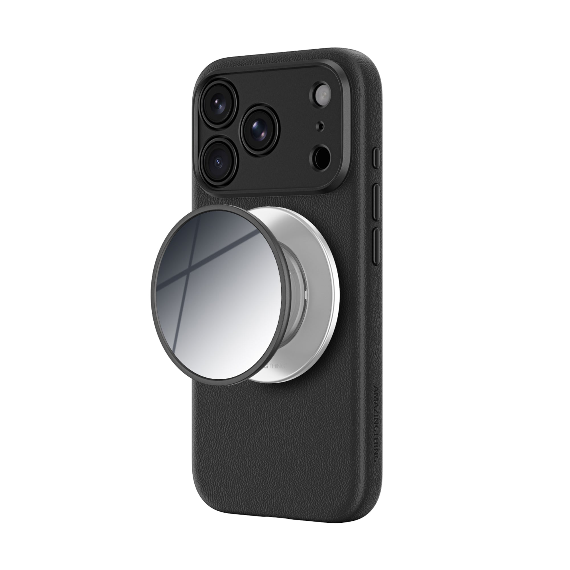 GLAMOUR AllSkin Mirror Grip Set iPhone 18 Pro Black