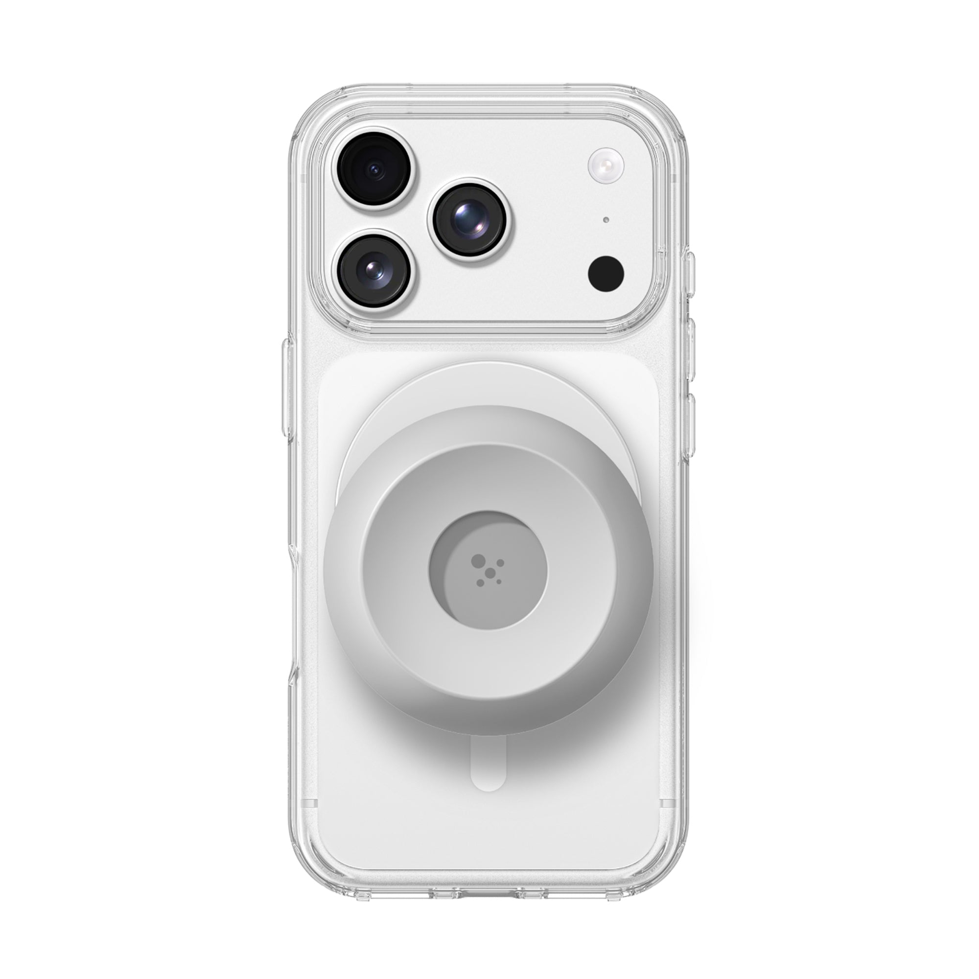 MINIMAL Earbud Holder Set iPhone 18 Pro Clear