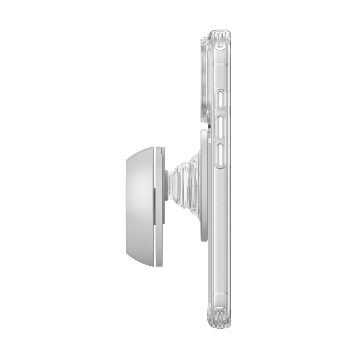 MINIMAL Earbud Holder Set iPhone 18 Pro Clear