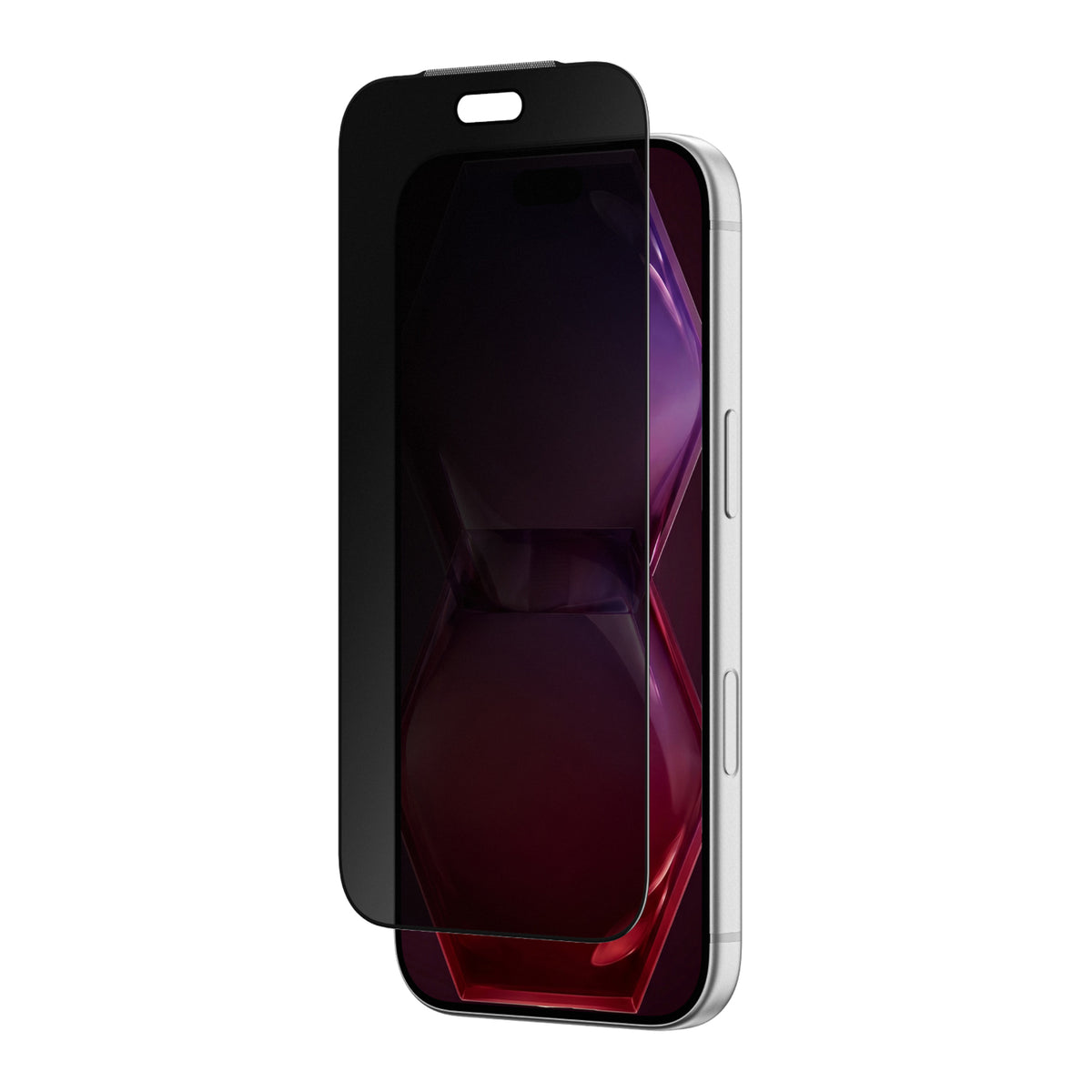 TITAN + Care Matte Privacy Glass iPhone 18 Pro Black