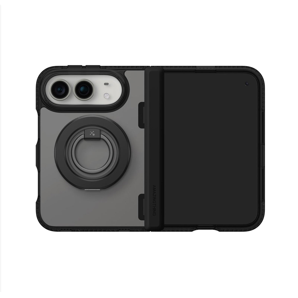 TITAN PRO Grip Ring Set iPhone Duo Black