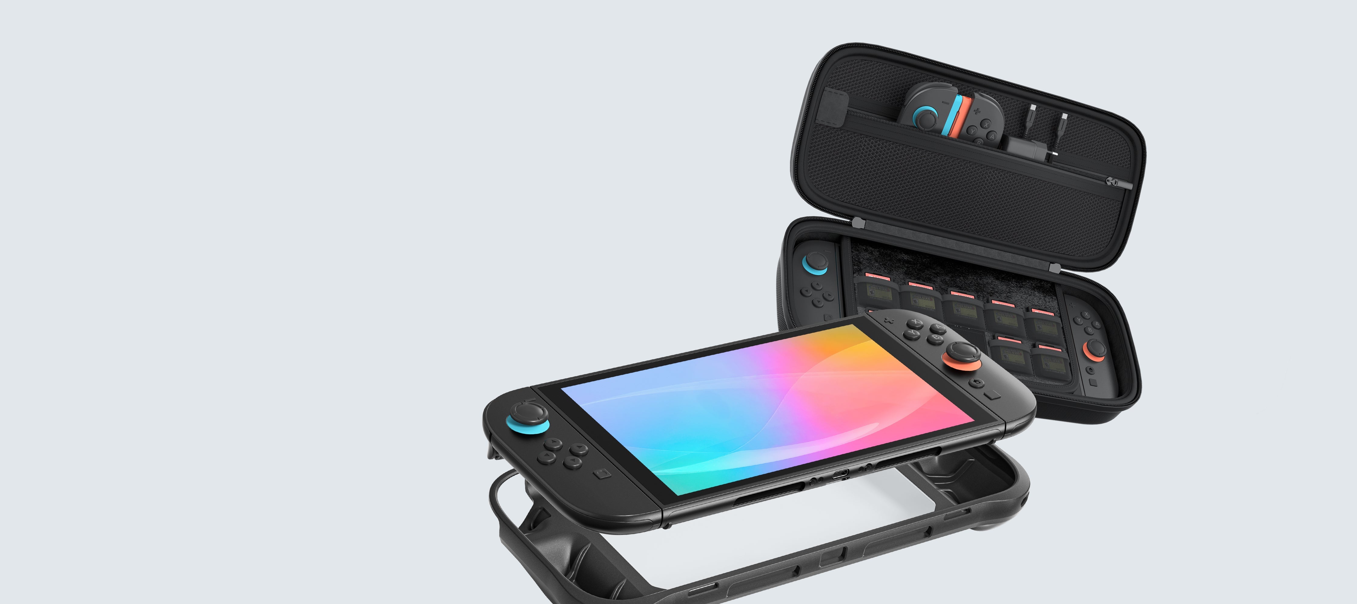AMAZINGTHING | Nintendo Switch Cases: Slim, Shock-Safe & Travel-Ready