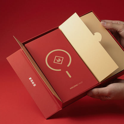 AMAZINGTHING Good Fortune Ring Red Envelope