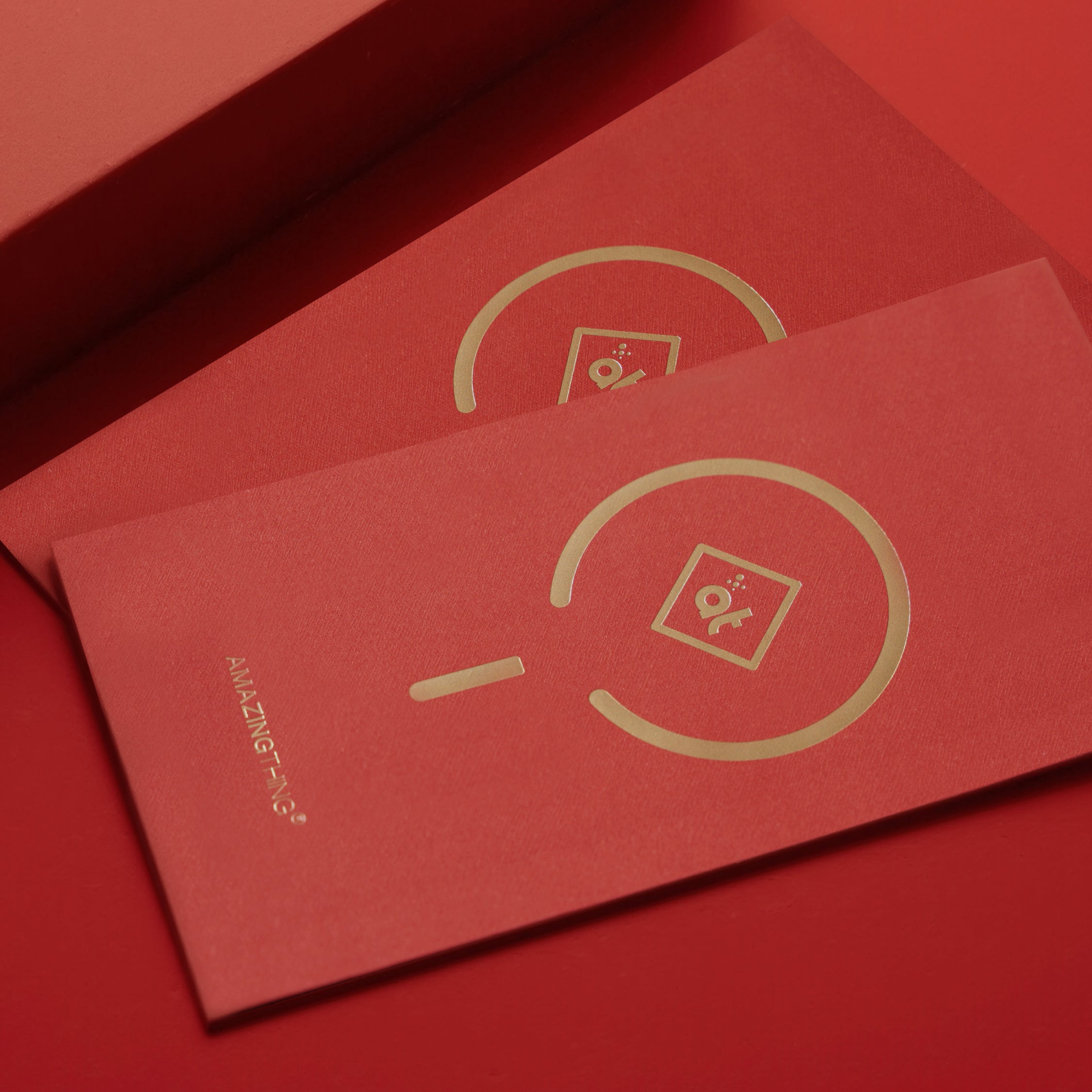 AMAZINGTHING Good Fortune Ring Red Envelope