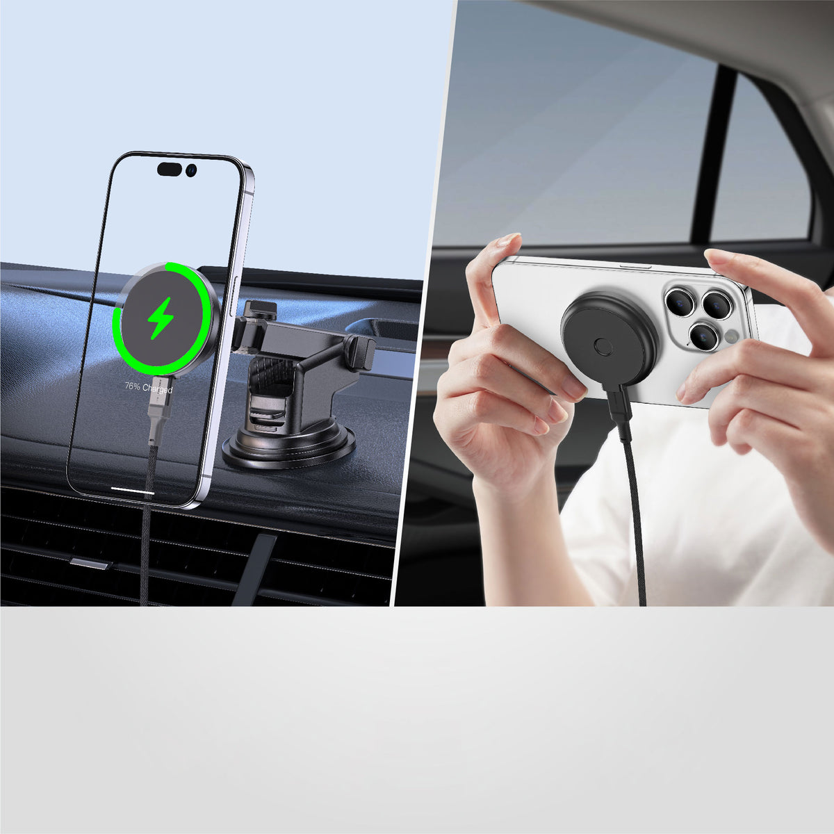 Mag Charge AMAZINGTHING | Explorer Pro Mag | Magnetic MagSafe Car Charger Series