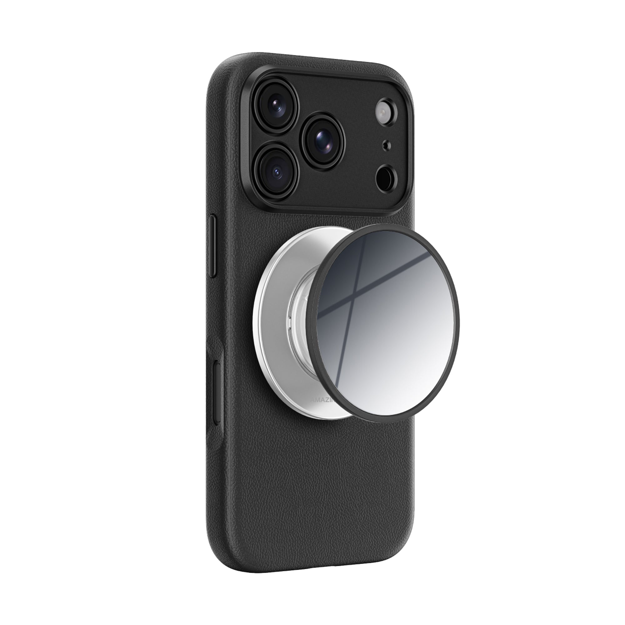 GLAMOUR AllSkin Mirror Grip Set iPhone 18 Pro Black