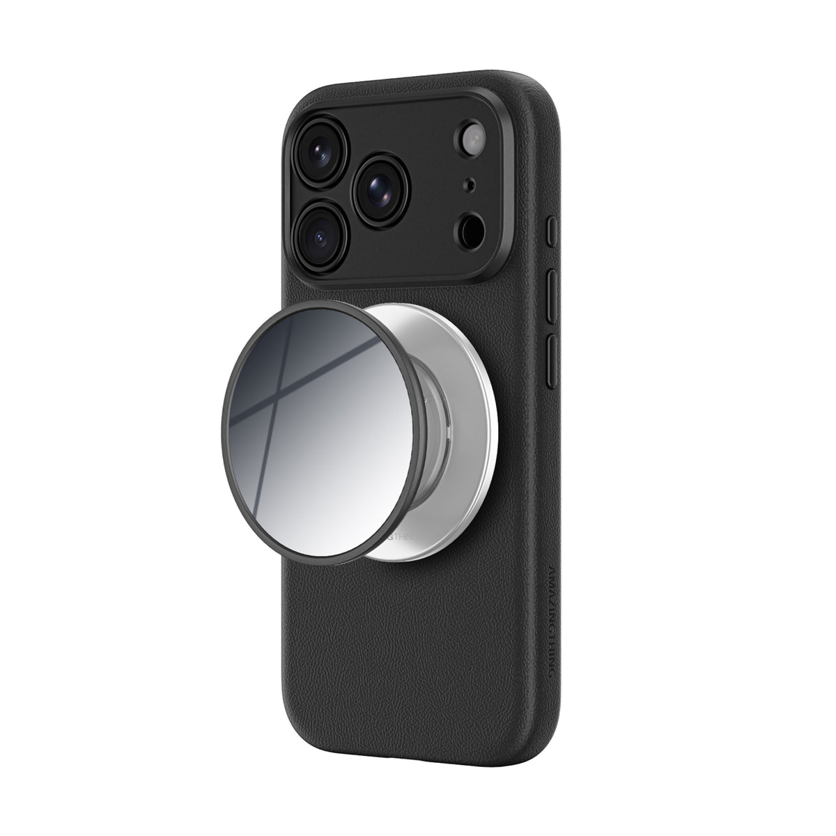 GLAMOUR AllSkin Mirror Grip Set iPhone 18 Pro Black