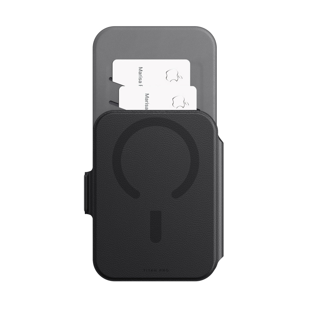 TITAN PRO Flip Wallet Set iPhone 18 Pro Max Black