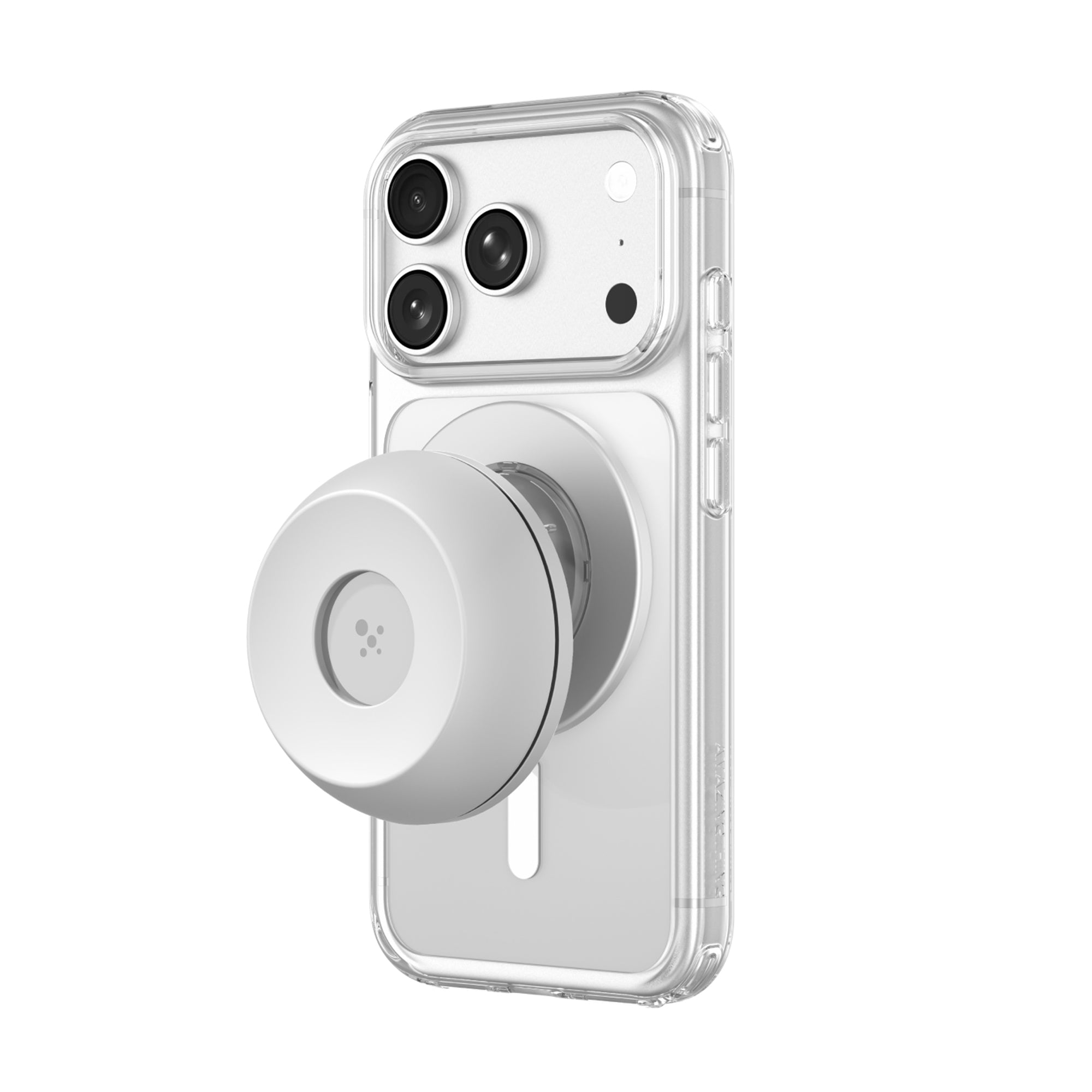 MINIMAL Earbud Holder Set iPhone 18 Pro Clear