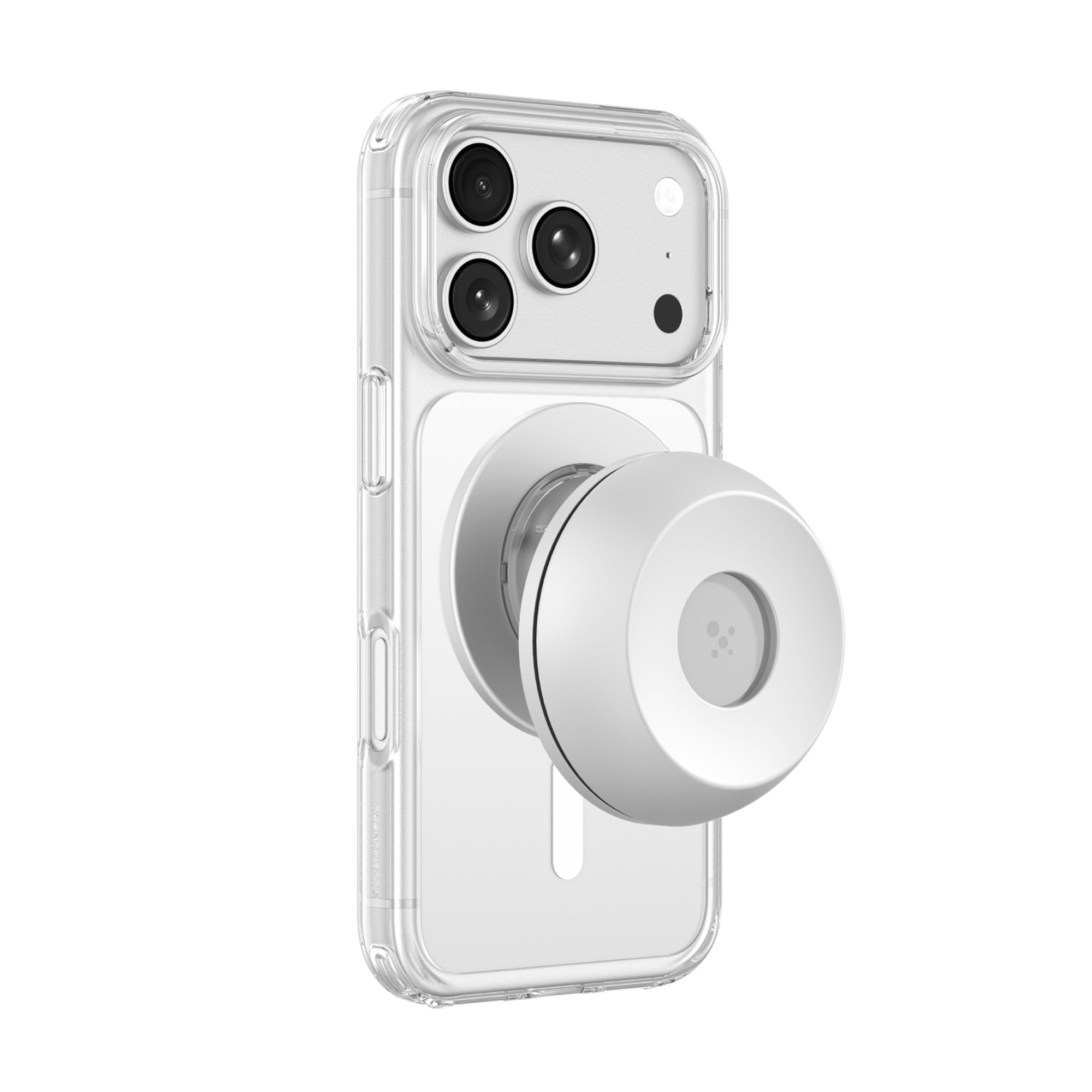 MINIMAL Earbud Holder Set iPhone 18 Pro Clear