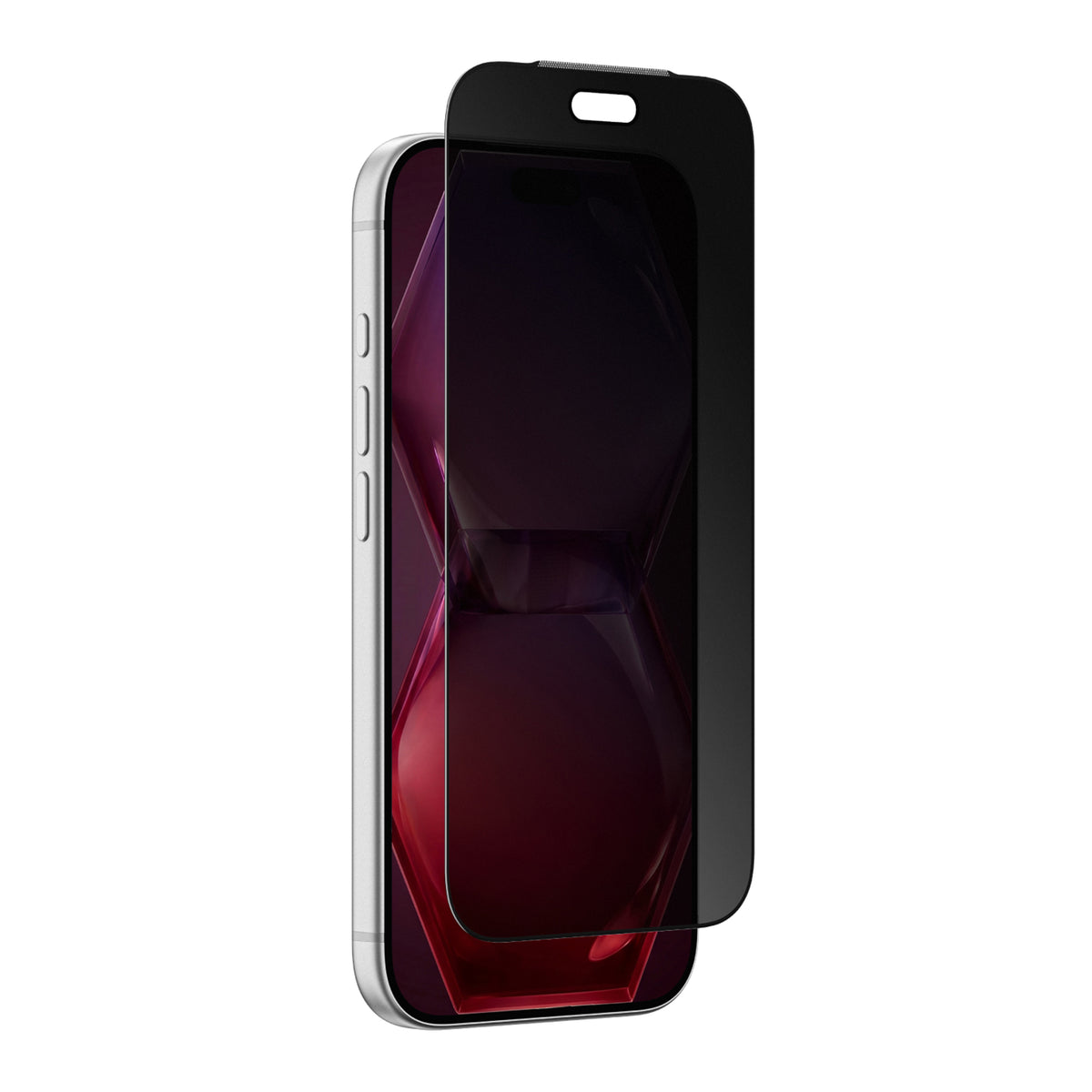 TITAN + Care Matte Privacy Glass iPhone 18 Pro Black