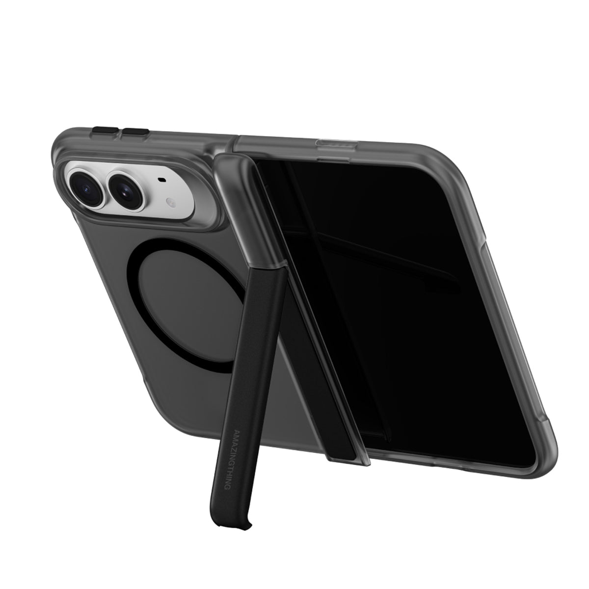 TITAN PRO Kickstand iPhone Duo Black